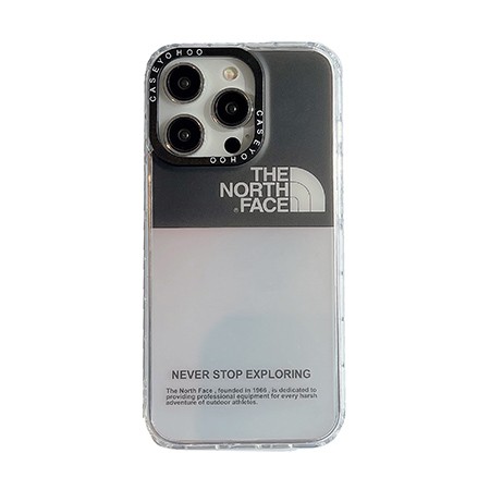 アイフォーン15プラス ザ・ノース・フェイス風 携帯ケース 