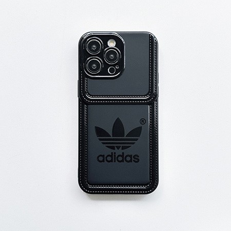 iphone15 adidas風 スマホケース 