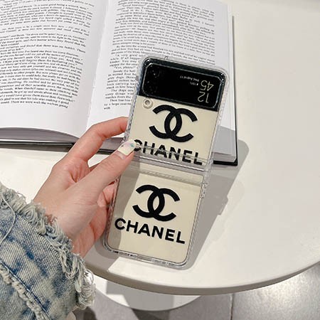 ギャラクシー ZFlip3 カバー シャネル chanel 