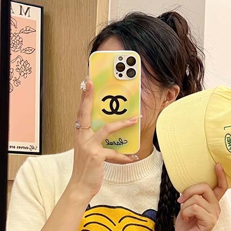 シャネル chanel スマホケース アイホン 14plus 