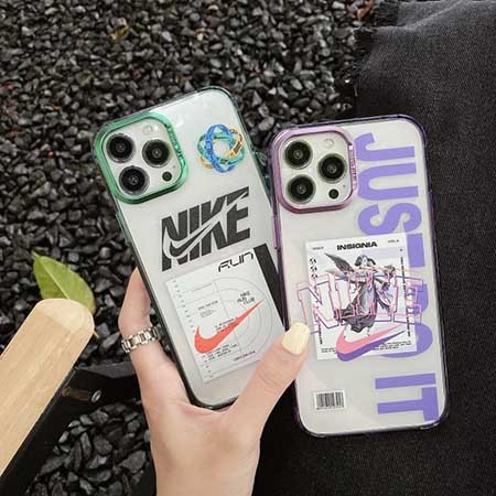 アイフォーン16pro スマホケース nike風  ブランドロゴ