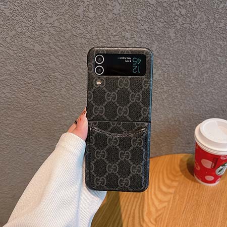 薄型 gucci風 ギャラクシー ZFlip1/2 スマホケース