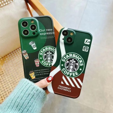 低価格 starbucks風 携帯ケース アイフォン 16プロ 