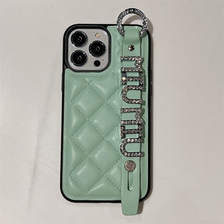 miumiu風 アイホン15 plus カバー 