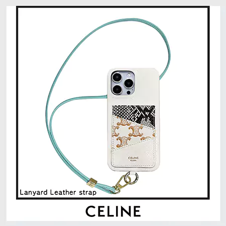 アイフォン 16プロ celine ケース 