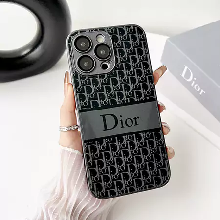 dior ディオール 白黒 アイフォン 14 カバー