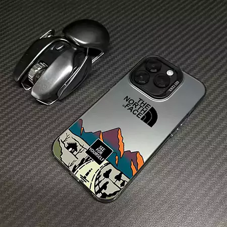 iphone 16プロ max the north face カバー 