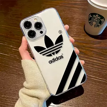 ハイブランド ケース アイフォーン 16plus アディダス adidas  大人