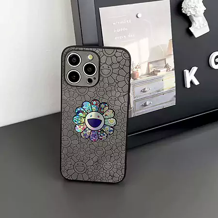 iphone14 ケース カイカイキキ murakami sunflower 