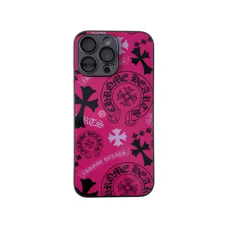 アイフォン 16pro max chrome hearts スマホケース 