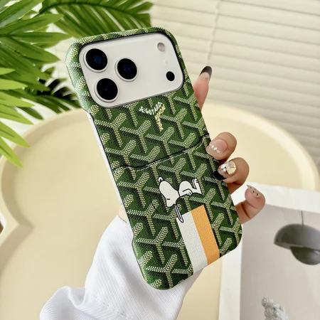 ゴヤール風 スマホケース アイフォーン17 
