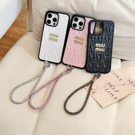 アイフォン16plus ケース ミュウミュウ miumiu 