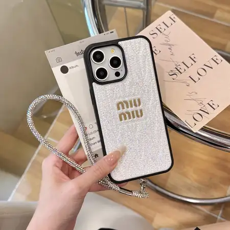 ミュウミュウ miumiu iphone16promax カバー 
