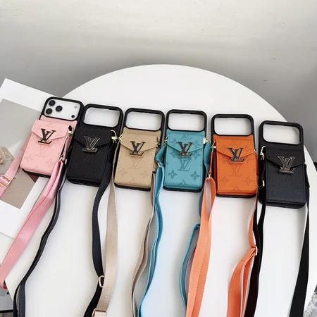 紫 ブランド lv アイホン16プラス 携帯ケース 