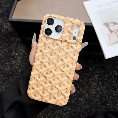 iphone 15 goyard風 ケース 