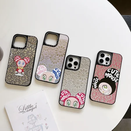 ハイブランド カイカイキキ murakami sunflower iphone17 カバー 