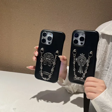アイフォーン17pro ケース クロームハーツ風 