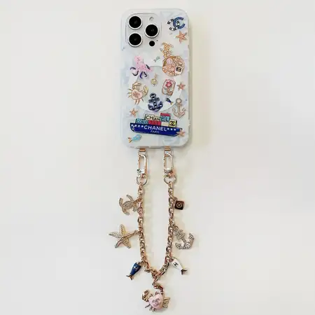 シャネル風 スマホケース iphone 16plus 