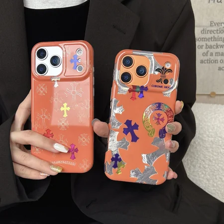 iphone16 proMax カバー クロームハーツ風 