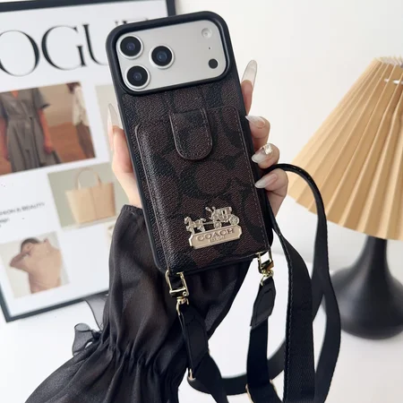 アイフォン17pro coach風 ケース 