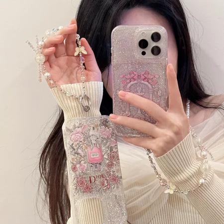 dior風 iphone16 proMax  刺繍