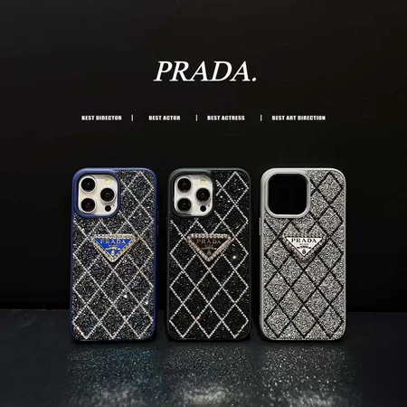 アイフォン17 カバー prada  本革