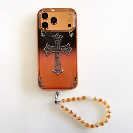 アイフォン16 Pro スマホケース chrome hearts クロームハーツ 