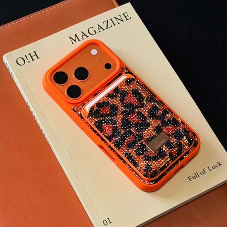 iphone14promax swarovski風 カバー 