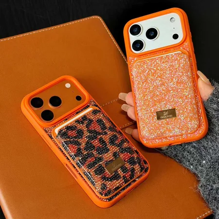 swarovski スマホケース アイフォーン17  大理石