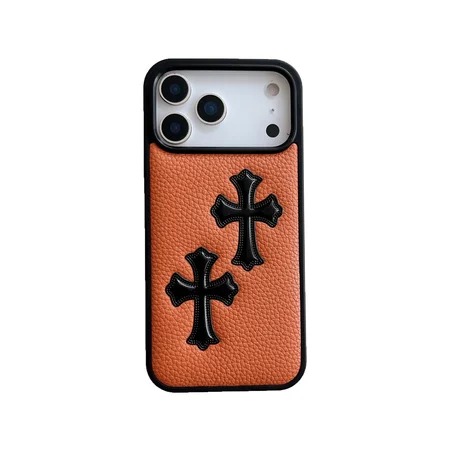 iphone 14プロ クロームハーツ カバー 