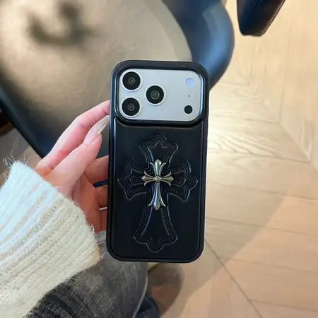 アイフォーン17 スマホケース クロームハーツ風 