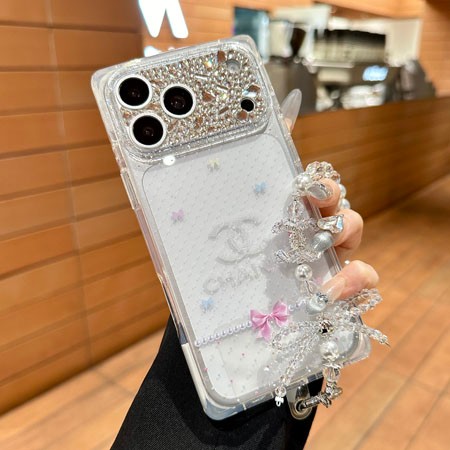 chanel風 アイフォーン17promax カバー 