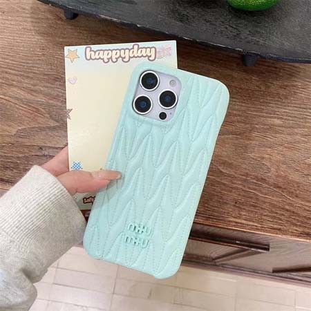 ミュウミュウ風 アイフォンiphone17プラス 携帯ケース 