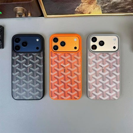 アイホンiphone17 ケース goyard風 