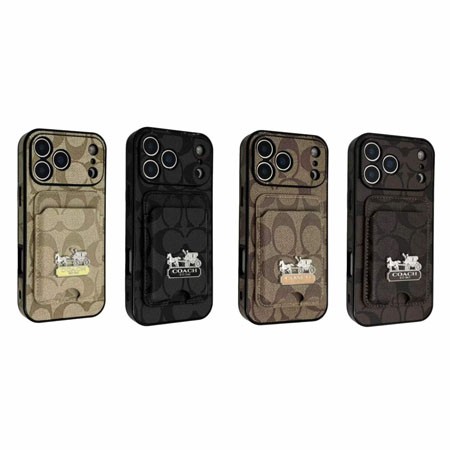 羊柄 coach iphone17 携帯ケース 