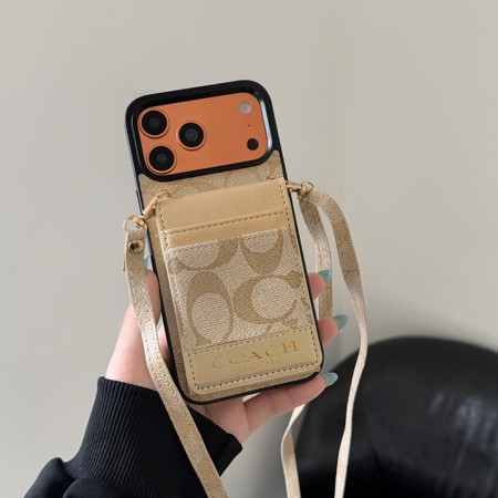 アイホン17 coach風 ケース 