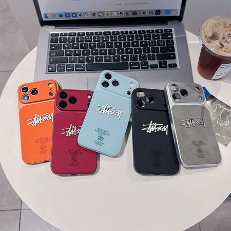 ブランド カバー iphone18プラス stussy 