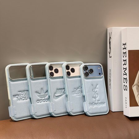 メタル adidas風 スマホケース アイフォーン17 Pro 