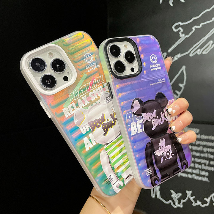 bearbrick iphone14プラス ケース 