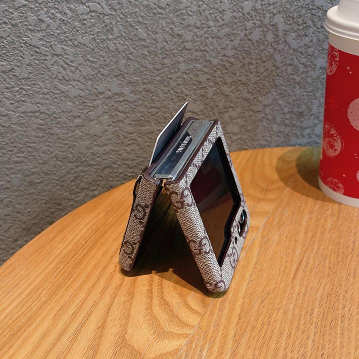 薄型 gucci風 ギャラクシー ZFlip1/2 スマホケース