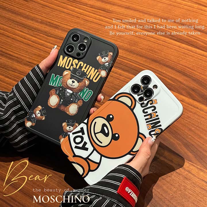 moschino モスキーノ ケース アイフォン 16 