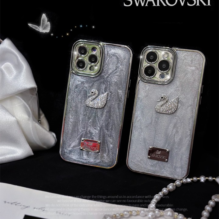 iphone12プロmax swarovski スワロフスキー ケース 