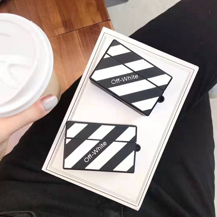 ブランド オフホワイト iphone14プラス 収納ケース 