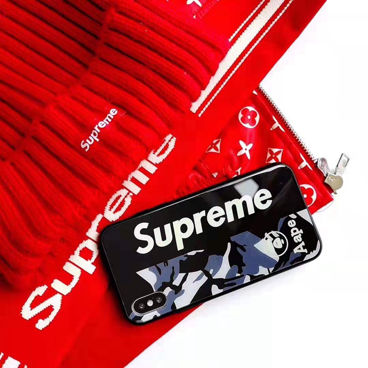 アイフォン 16plus supreme風 携帯ケース 