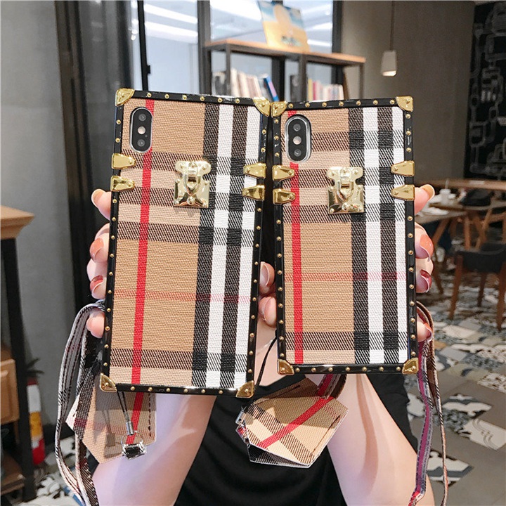 ハイブランド スマホケース アイホン16プラス burberry バーバリー 