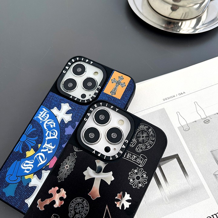 ブランド カバー アイフォーン16pro chrome hearts クロームハーツ 