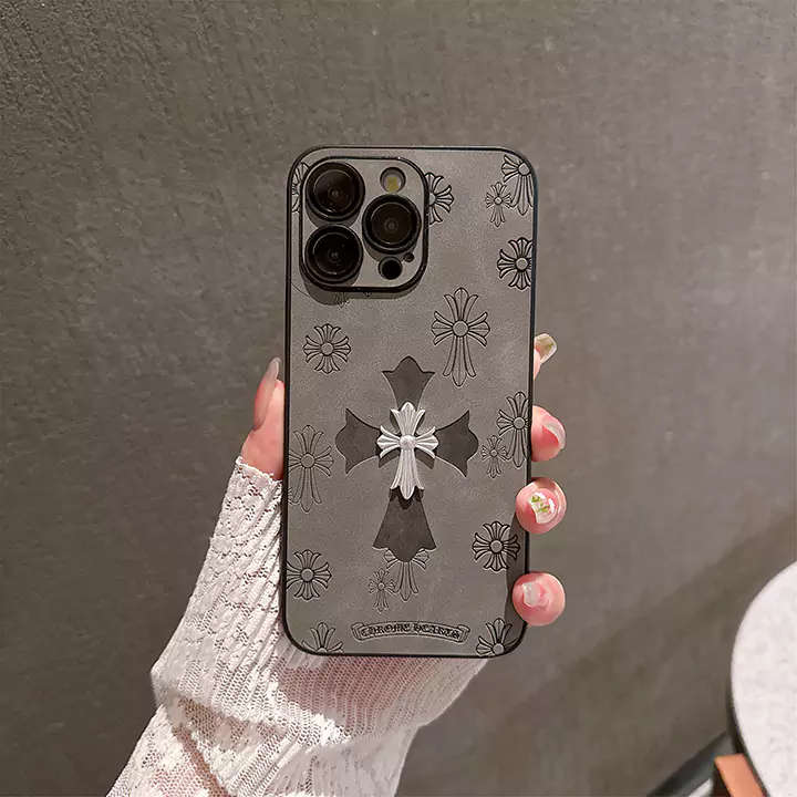 ハイブランド カバー iphone14 chrome hearts 