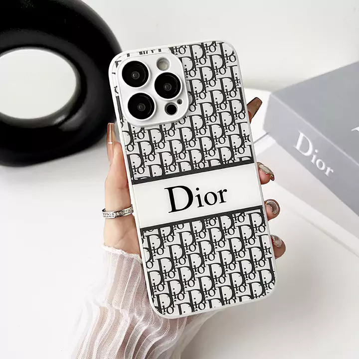 dior ディオール 白黒 アイフォン 14 カバー