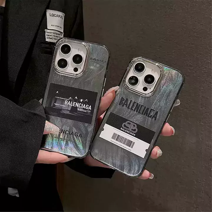 iphone16plus 携帯ケース balenciaga風 