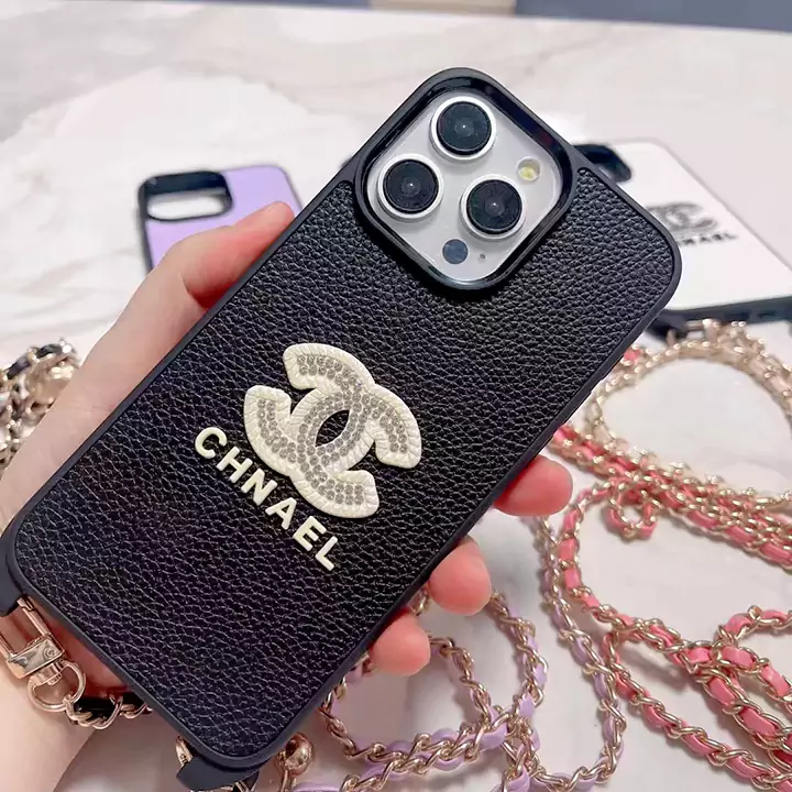 chanel風 アイフォン16pro カバー 